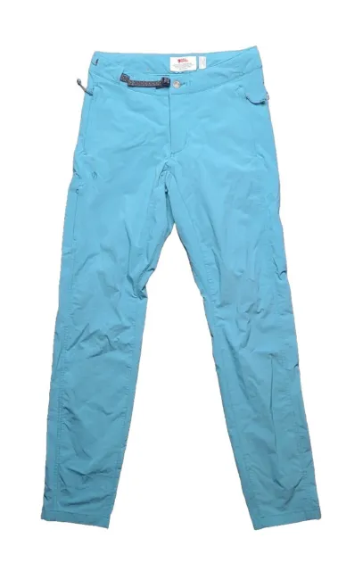 FJALLRAVEN HIGH COAST Trail Trousers Hiking Pants Blue Womens Size 24-25  $55.00 - PicClick