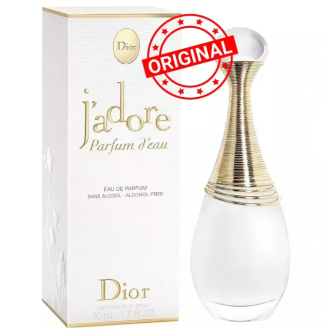 DIOR J'ADORE PARFUM d'eau EDP 💯ORIGINAL 1.7 Oz / 50ml Fragrance Women ...