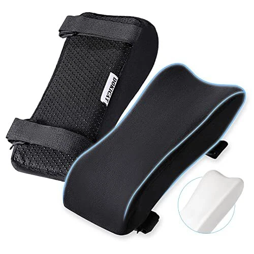 Ergonomic Memory Foam Office Chair Armrest Pads, Gaming Chair Arm Rest Cover
