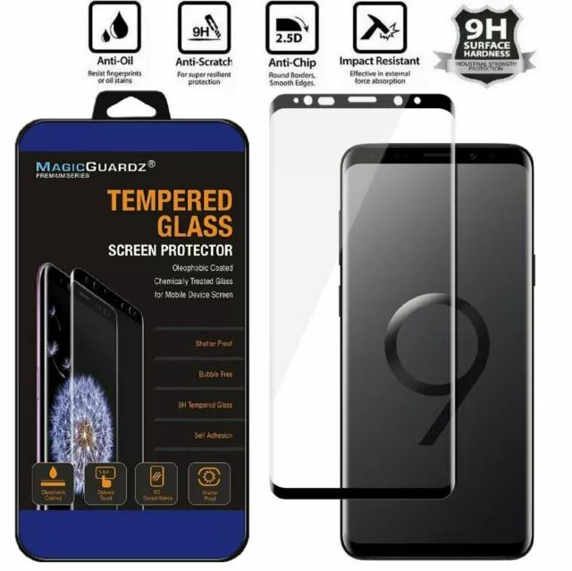 Tempered Glass Screen Protector For Samsung Galaxy Note 8 9 / S9/S9 Plus/S8 Plus