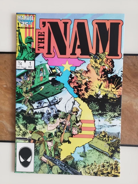 The NAM  1 .. NM .. DEC 1986 Marvel 25th Anniversary Marvel .. Sharp Copy