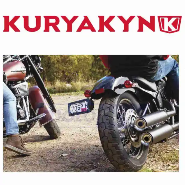 Kuryakyn Nova Side Mount License Plate Frame for 2018-2020 Harley Davidson js