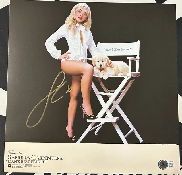 SABRINA CARPENTER MANS Best Friend Signed Cd New Sealed $54.71