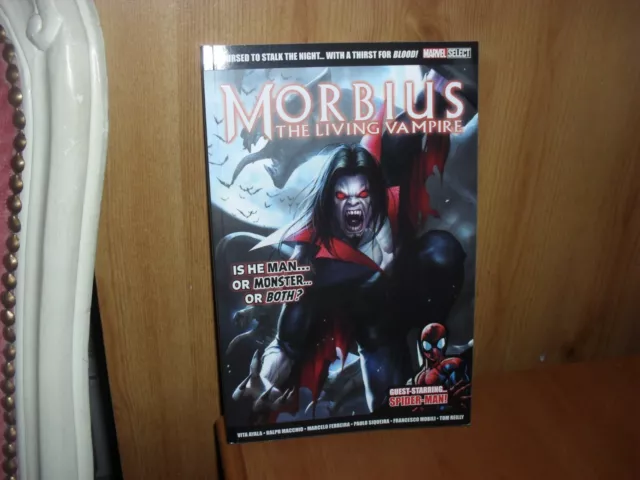 MORBIUS The Living Vampire-Marvel Select Graphic Book Jan 2022- Brand New