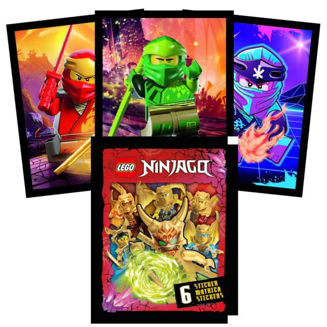 LEGO Ninjago Crystalized 2023 Einzelsticker 1-152 zum aussuchen to choose