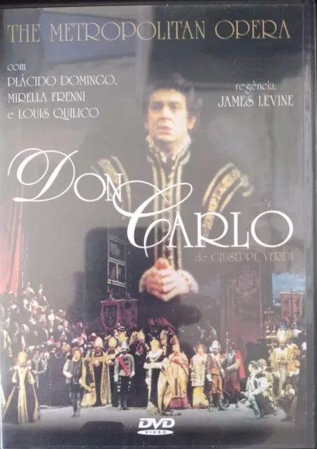 Verdi - Don Carlo - The Metropolitan Opera (DVD Region 0)Placido Domingo, Levine