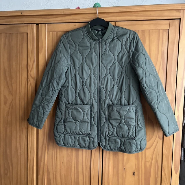 LADIES FLORENCE Fred Padded Green Jacket Size 12 5.00 PicClick UK