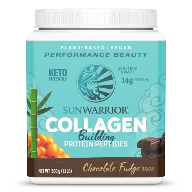 Sun Warrior 500G Collagen Buiding Peptides Vegan Gluten & Dairy Free Sunwarrior