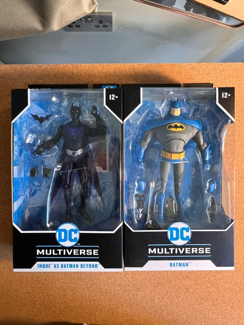 MCFARLANE DC MULTIVERSE: Inque as Batman Beyond; Animated Batman Action