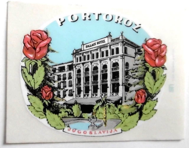 Auto Aufkleber  Portorož  Sticker Stadt Slowenien ca.9x15cm
