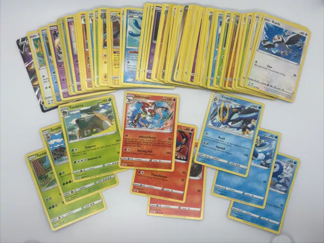 Pokemon TCG 135 Card Lot Hoenn Region Complete Pokedex #252-386 Set