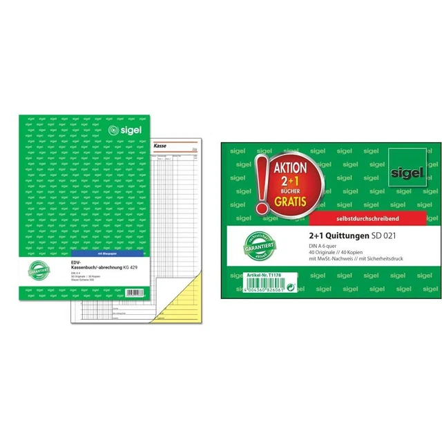 SIGEL 08336 eindeloze papier 8 inch x 330 mm (A4 dwars), 60