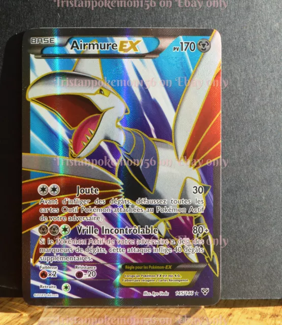 carte Pokémon Airmure EX 145/146 XY NEUF FR