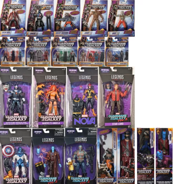 Marvel Action-Figuren Guardians Of The Galaxy-  Hasbro  Aussuchen: Legends