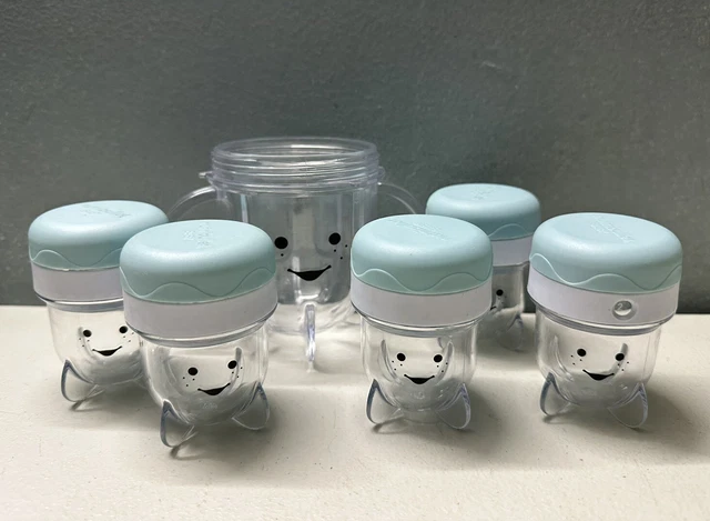 Nutribullet Baby Food Prep System Containers Only NO MOTOR