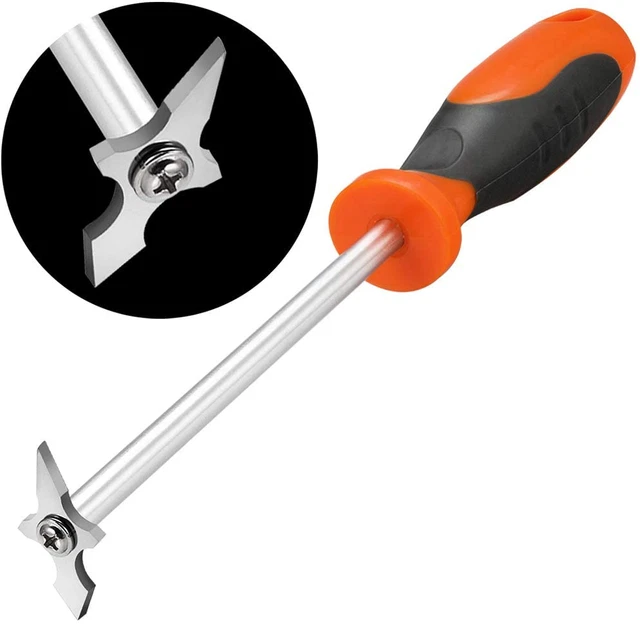 Grout Removal Tool, Caulking Removal Tool, Grout Cleaner, Scraper, Scrubber Brus
