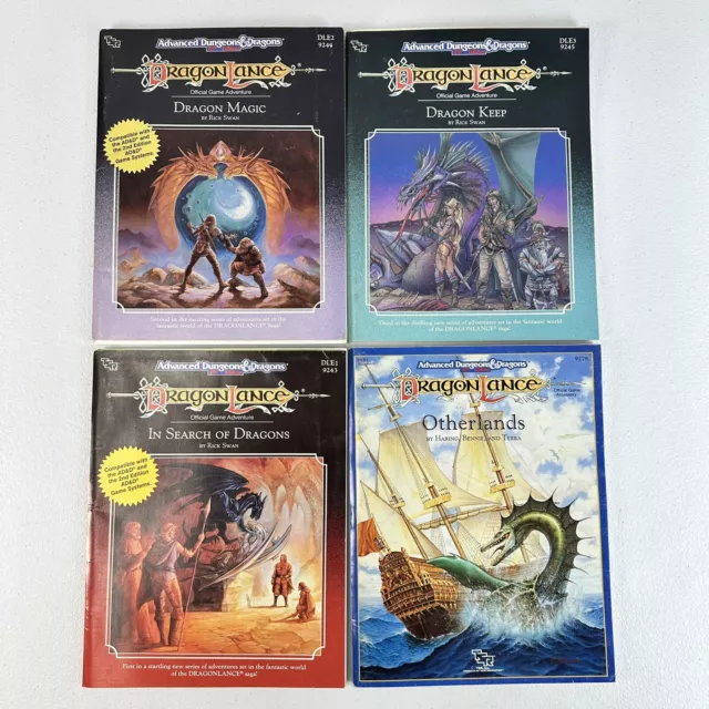 Advanced Dungeons & Dragons DRAGONLANCE Adventure Module Lot TSR 9244 9245 9278