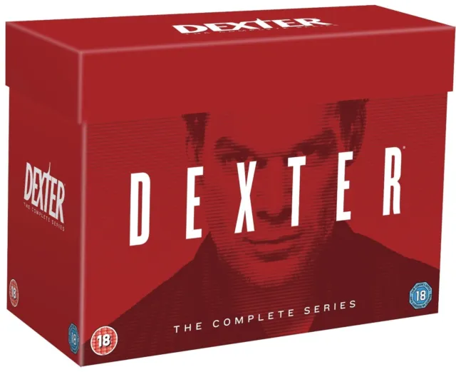 DEXTER COMPLETE SERIES SEASON 1 2 3 4 5 6 7 8  BOXSET 33 DISCS R4 New & Sealed!