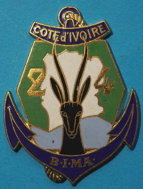 IN9774 - INSIGNE 24° Bataillon de Chasseurs à Pied en réduction EUR 24
