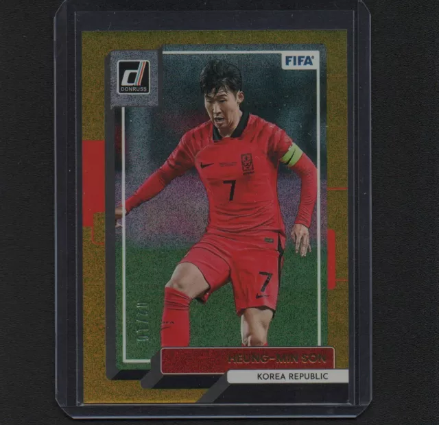 2022-23 Panini Donruss Soccer Heung Min Son Korea Republic Gold /10