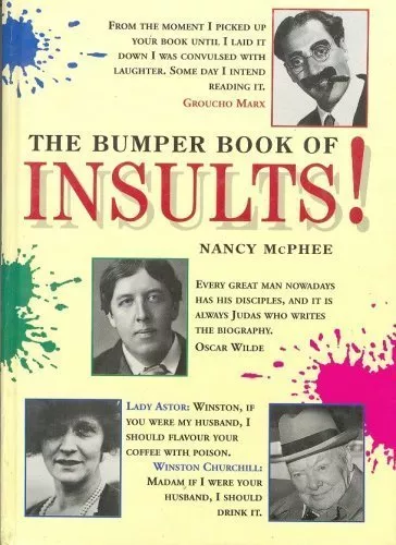 The Bumper Book of Insults By Nancy McPhee. 9781871612233