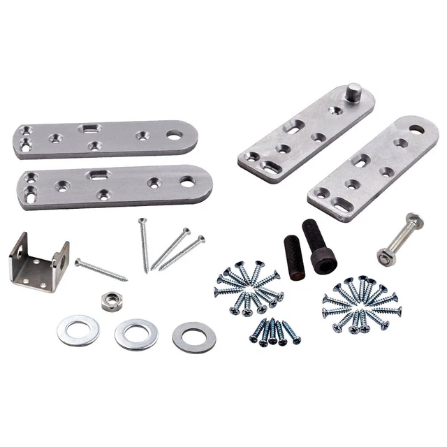 Kit Charnière Pivot Pour Porte Secrète/bibliothèque Cachée | Capacité 500 Lbs (227kg) | Neuf BFO