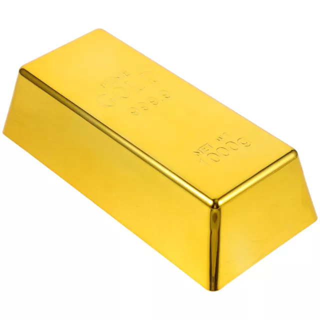 Golden Brick Bullion Door Stop for Carpet & Floors-