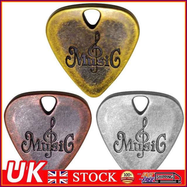 Zinc Alloy Guitar Pick Plectrum for Electric Guitar Musical Instrument Accessory