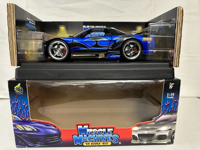 Modèle Réduit Acura NSX Muscle Machines à L'échelle 1/18 - Occasion - Voiture De Collection