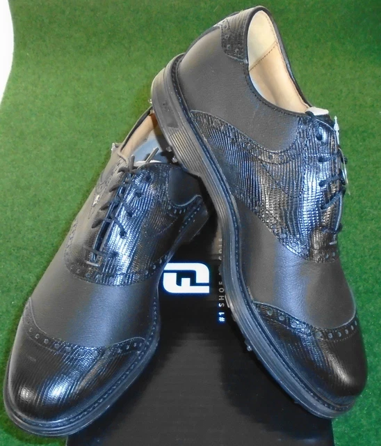 FootJoy Dryjoys Premiere 100 Years Celebration LTD ED Golf Shoes 54393 10.5M FOOTJOY PREMIERE DRYJOYS Series Wilcox Golf Shoes White Red  main image 2