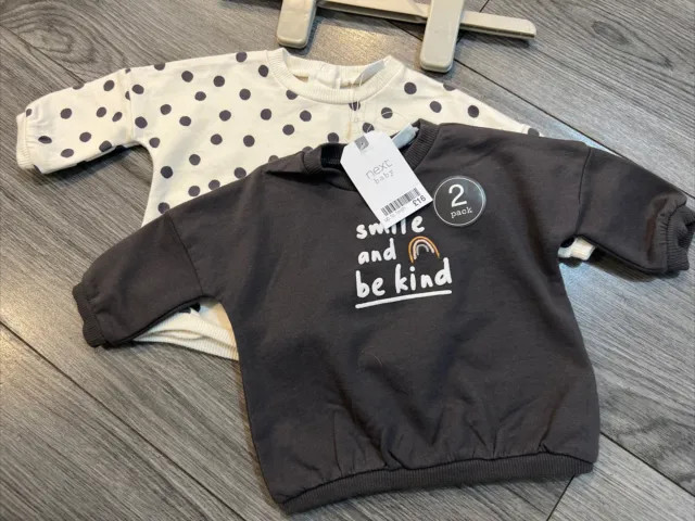 Next baby girl jumpers bundle newborn / up to 1 month BNWT