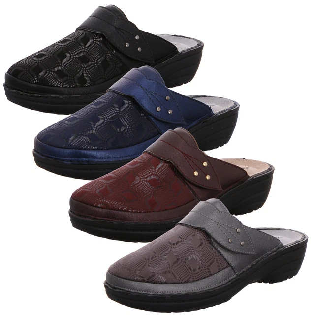 Josef Seibel Damen Pantoffeln Lara.02 - Bequeme Hausschuhe In Weite G, Strobel-Machart