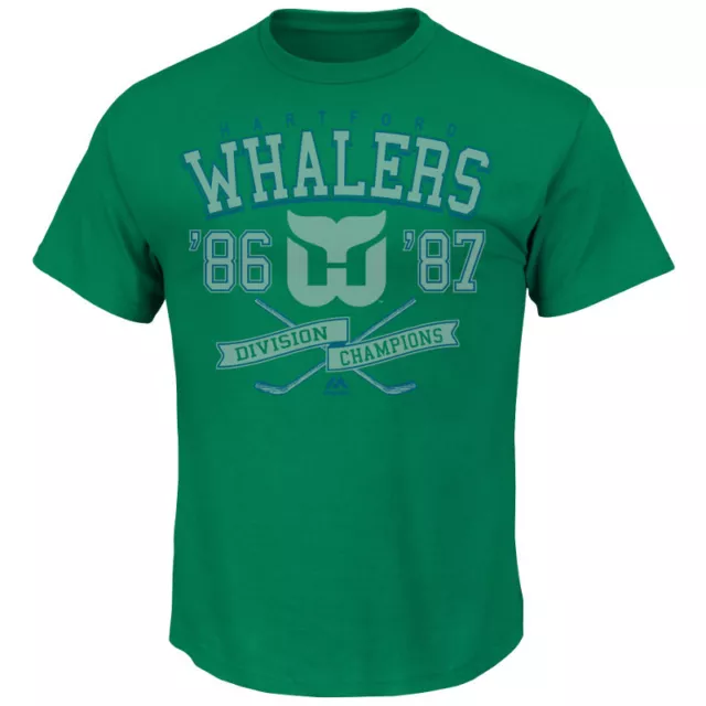 NHL T-Shirt Hartford Whalers Vintage Winners Majestic Eishockey