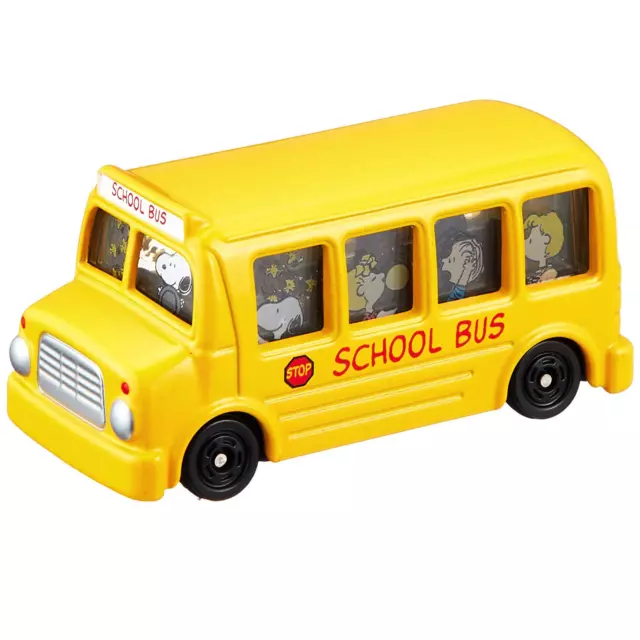 Takara Tomy Dream Tomica 154 No.154 Snoopy School Bus