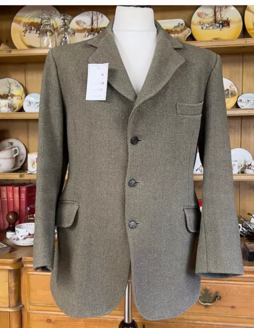 Riding Jacket keeper's tweed covert cloth ratcatcher event competition hacking