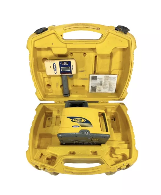 Trimble Spectra Precision GL412 Single Slope Laser with HR320 Receiver in Box