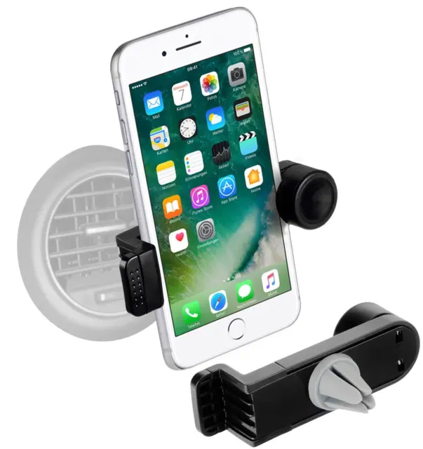SUPPORT VOITURE GRILLE de ventilation fente support de téléphone portable  voiture pour Apple iPhone 7/Plus EUR 11,90 - PicClick FR