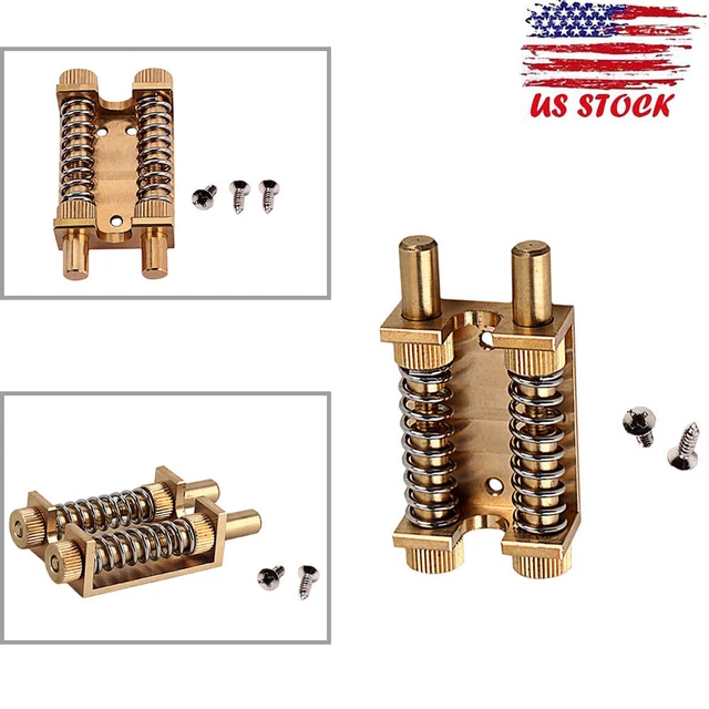 Brass Guitar Tremsetter Bridge Tremolo Stabilizer Set for ST TL Wilkinson Kahler