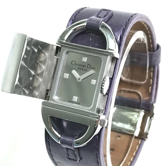 Christian Dior D78-100 Pandiola Mirror dial bangle watch Women's Wristwatch SS