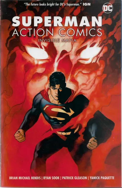 Superman Action Comics Volume 1 INVISIBLE MAFIA Graphic Novel