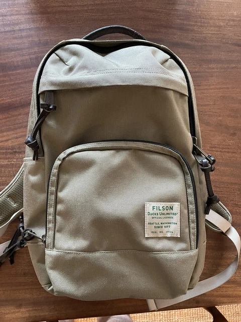 Filson Nylon Backpack Men's Ducks Unlimited Tan