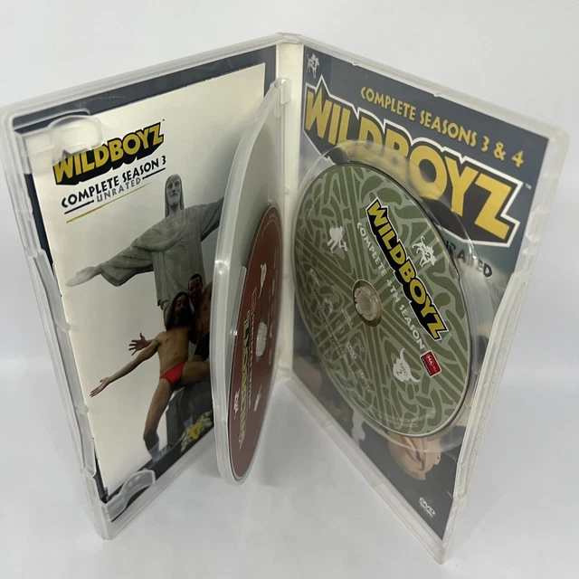 WILDBOYZ SEASON 3 & 4 *Unrated* DVD Region 4 TV Show VERY GOOD