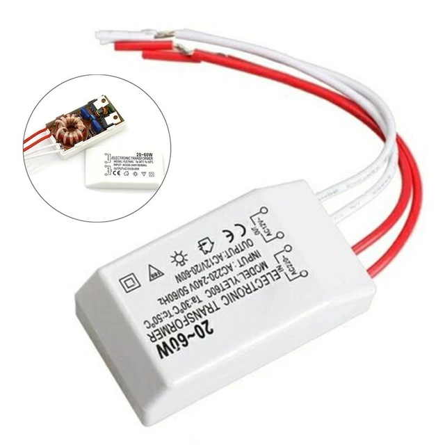 Accesorios Transformador Electrónico LED 220V A AC12V Adaptador Oficina 2019