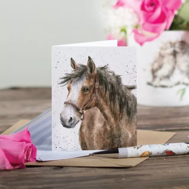 Wrendale Designs - 'Spirit' Horse Mini Greetings Card