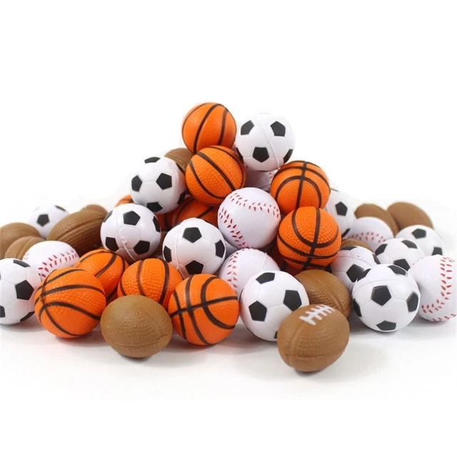 Juguete Béisbol PU Esponja Bola Divertida Juguete Bolas Apretar Mini Juguetes de Baloncesto