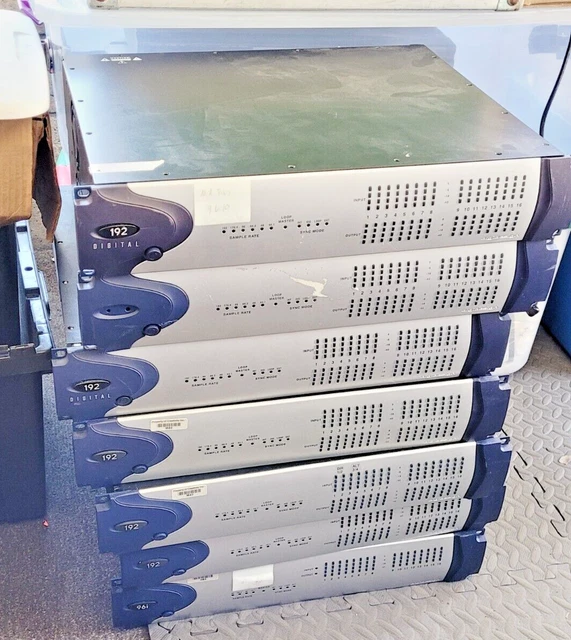 Lot (7) Digidesign - 192 Digital - no I/O Cards - Chassis Only Lot (7) Digidesign - 192 Digital - no I/O Cards - Chassis Only