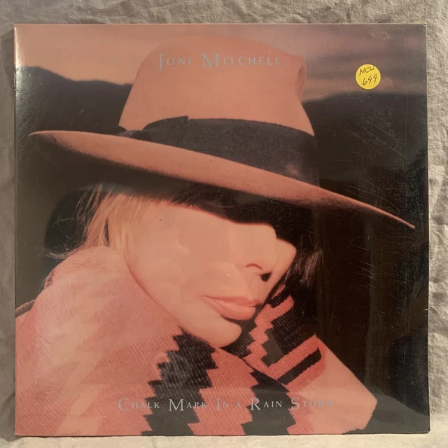 Joni Mitchell Chalk Mark In A Rain Storm SEALED Original ROCK Mint Vinyl