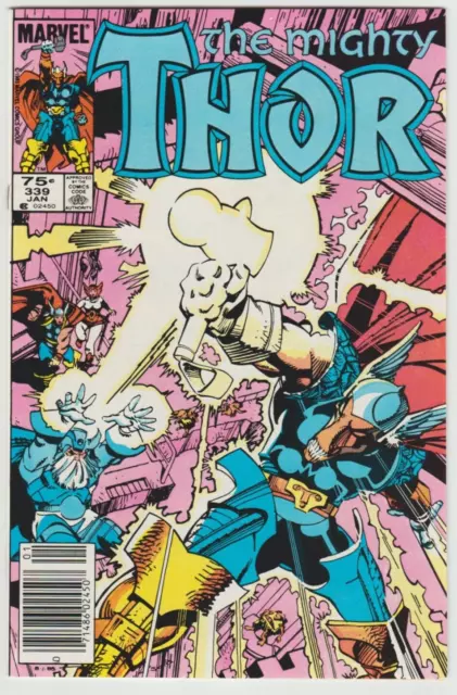 The Mighty Thor #339 Marvel Comics January 1984 Newsstand