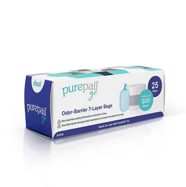 PurePail Go Refill Bags - 25ct Box Damage