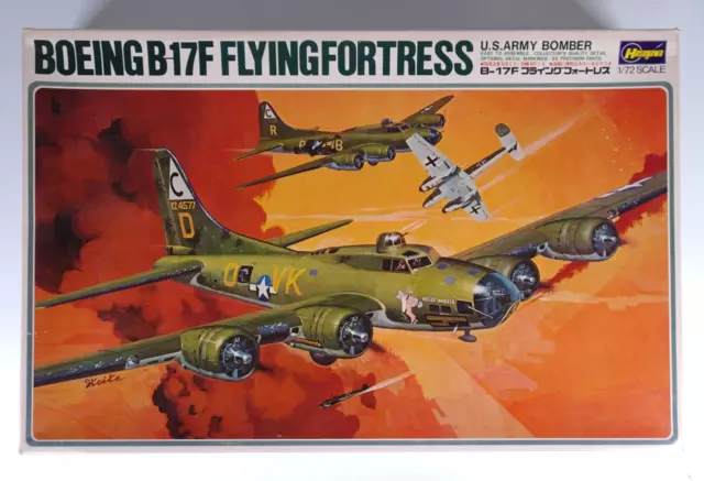 Hasegawa | Boeing B-17F Flying Fortress | K11 | 1:72 | Vintage 70's Kit